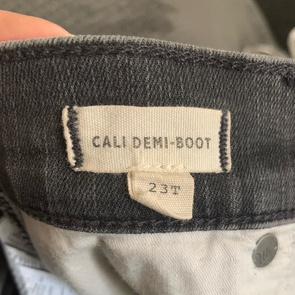 Madewell Cali Demi Boot High Rise Jeans - Picture 7 of 7